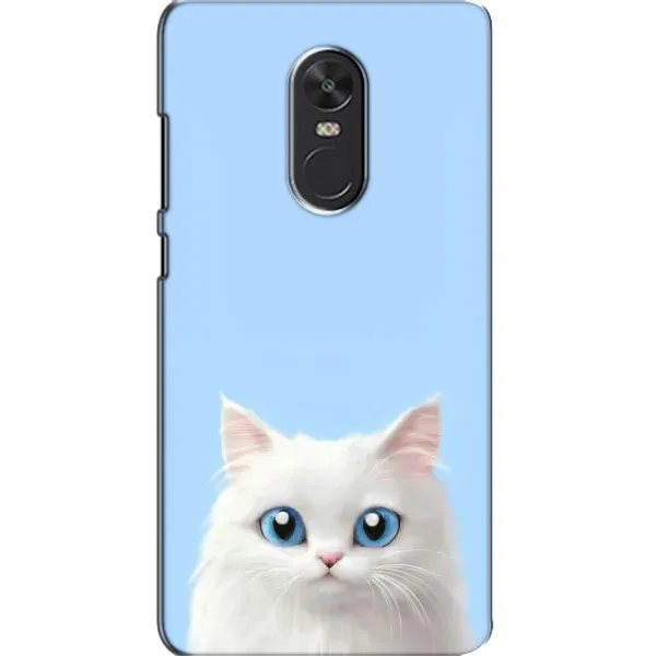 Чехол с рисунком «Белый кот» для Xiaomi Redmi Note 4X