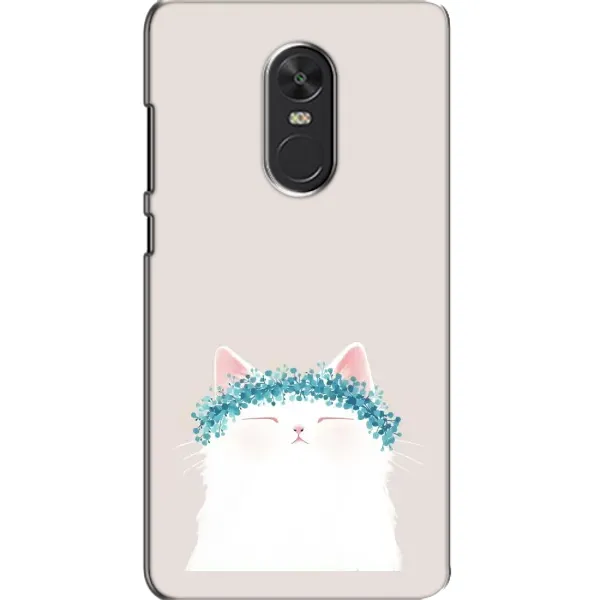 Чехол с рисунком «Белый котик» для Xiaomi Redmi Note 4X