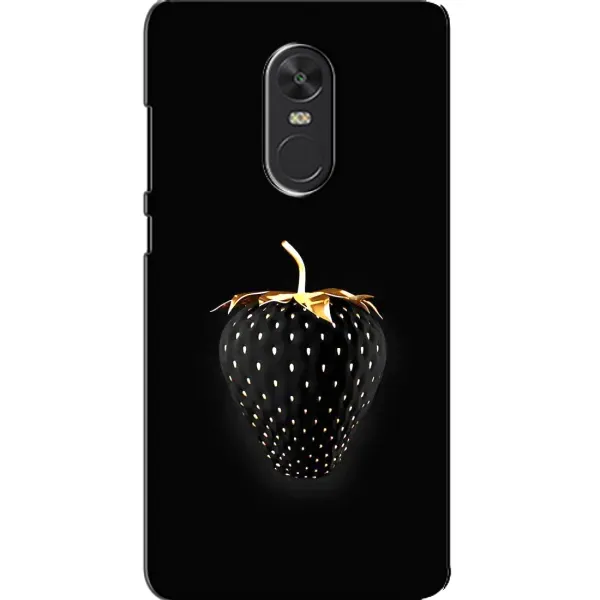 Чехол с рисунком «Чёрная клубника» для Xiaomi Redmi Note 4X Чехол с рисунком «Чёрная клубника» для Xiaomi Redmi Note 4X