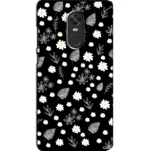 Чохли з тематикою "КВІТИ" на Xiaomi Redmi Note 4X (цвітіння на чорному)