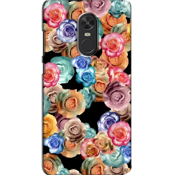 Чехол с рисунком «Цветы на черном» для Xiaomi Redmi Note 4X Чехол с рисунком «Цветы на черном» для Xiaomi Redmi Note 4X