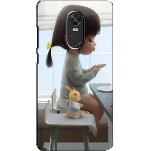 Чехол с рисунком «Девочка с игрушкой» для Xiaomi Redmi Note 4X
