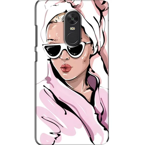Чехол с рисунком «Девушка в халате» для Xiaomi Redmi Note 4X