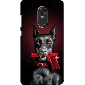 Чехол ДОБЕРМАН для Xiaomi Redmi Note 4X (Доберман злой)