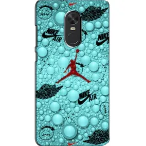 Силиконовый Чехол Nike Air Jordan на Редми нот 4х (Джордан Найк)