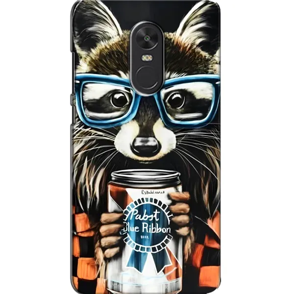 Чехол с рисунком «Енот в очках» для Xiaomi Redmi Note 4X Чехол с рисунком «Енот в очках» для Xiaomi Redmi Note 4X