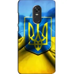 Чохол з картинкою (Патріотичний ГЕРБ) на Xiaomi Redmi Note 4X (Герб і Прапор України)