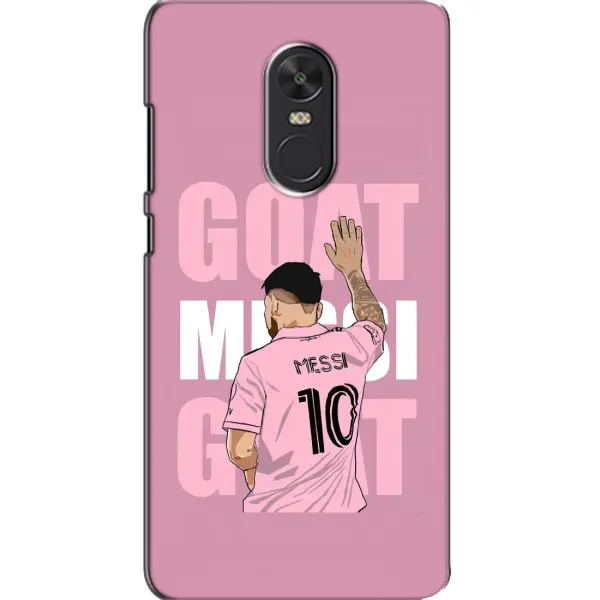 Чехол с рисунком «GOAT MESSI» для Xiaomi Redmi Note 4X