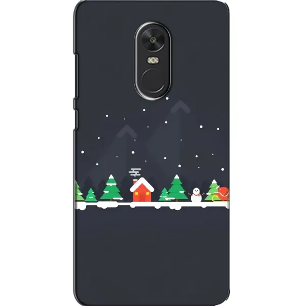 Чехол с рисунком «Город зимний» для Xiaomi Redmi Note 4X