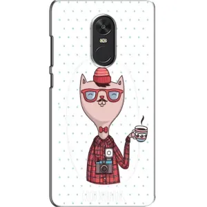 Чехол на тематику: Коты для Xiaomi Redmi Note 4X (Кот аристократ)