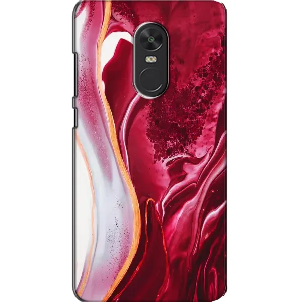 Чехол с рисунком «Красный мрамор» для Xiaomi Redmi Note 4X Чехол с рисунком «Красный мрамор» для Xiaomi Redmi Note 4X