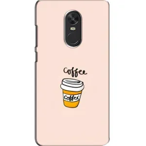 Чехол с изображением вкусной еды для Xiaomi Redmi Note 4X (Кружка кофе)