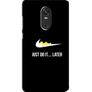 Силиконовый Чехол на Xiaomi Redmi Note 4X с картинкой Nike (Later)