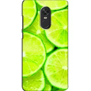 Чехол с изображением вкусной еды для Xiaomi Redmi Note 4X (Лайм)