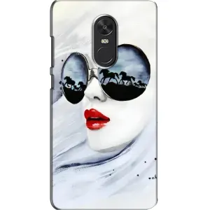 Чехол с картинкой Модные Девчонки Xiaomi Redmi Note 4X (Любительница коней)