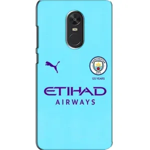 Силиконовые Чехлы принт Футбол на Xiaomi Redmi Note 4X (Man City)