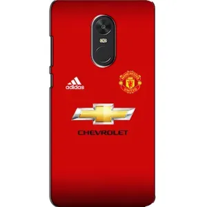 Силиконовые Чехлы принт Футбол на Xiaomi Redmi Note 4X (Man United)