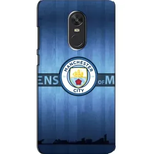 Силиконовые Чехлы принт Футбол на Xiaomi Redmi Note 4X (ManCity)