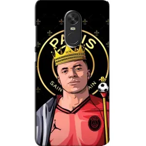 Чохол (TPU) з Футболістом на Xiaomi Redmi Note 4X (Mbappe King)