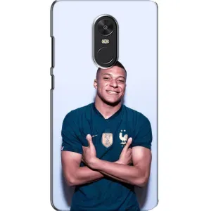 Чохол (TPU) з Футболістом на Xiaomi Redmi Note 4X (Мбаппешичка)