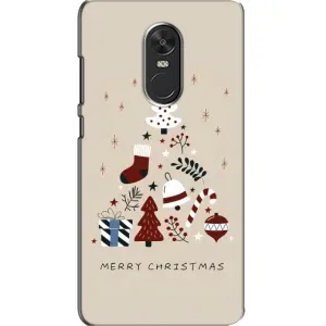 Чехол Санта Клаус для Xiaomi Redmi Note 4X (Merry Christmas)