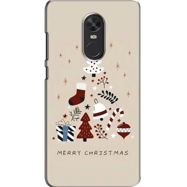 Чехол с рисунком «Merry Christmas» для Xiaomi Redmi Note 4X