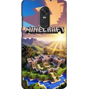 Чехол майнкрафт для Xiaomi Redmi Note 4X (MINECRAFT)