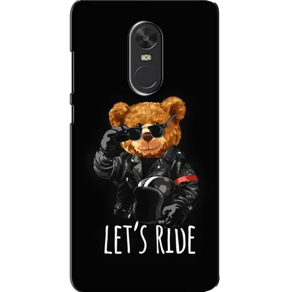 Чехол с рисунком «Модный Мишка» для Xiaomi Redmi Note 4X