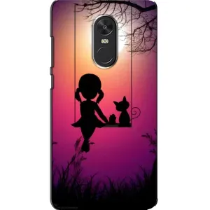 Чехол с рисунком «На качели» для Xiaomi Redmi Note 4X