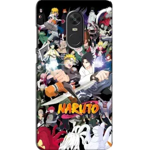 Купить Чехлы на телефон с принтом Anime для Xiaomi Redmi Note 4X (Наруто постер)