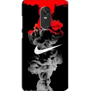 Силиконовый Чехол на Xiaomi Redmi Note 4X с картинкой Nike (Nike дым)