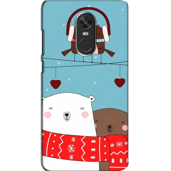 Чехол с рисунком «Новогодний медвеженок» для Xiaomi Redmi Note 4X