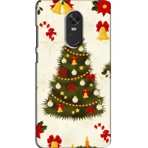 Чехол Новогодняя Елка на Xiaomi Redmi Note 4X (Новогодний принт)