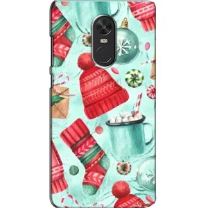 Чехол Санта Клаус для Xiaomi Redmi Note 4X (Одежда)