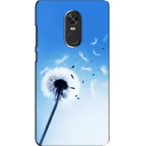 Силіконовий Чохол з кульбабками на Xiaomi Redmi Note 4X (Кульбабка на блакитному)