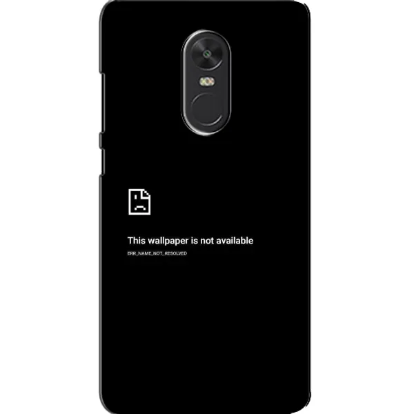 Чехол с рисунком «Ошибка» для Xiaomi Redmi Note 4X Чехол с рисунком «Ошибка» для Xiaomi Redmi Note 4X