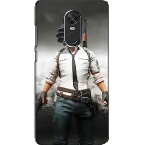 Силиконовый чехол с картинкой "Герой Pubg" на Xiaomi Redmi Note 4X (Пабг)