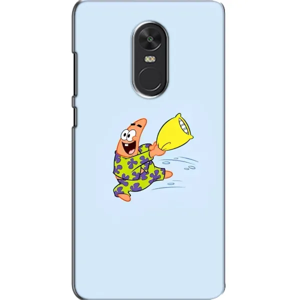 Чехол с рисунком «Патрик с подушкой» для Xiaomi Redmi Note 4X