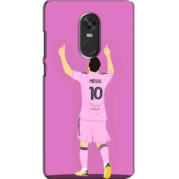 Чехол с рисунком «Празднование Месси» для Xiaomi Redmi Note 4X