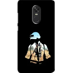 Силиконовый чехол с картинкой "Герой Pubg" на Xiaomi Redmi Note 4X (Пубг мен)