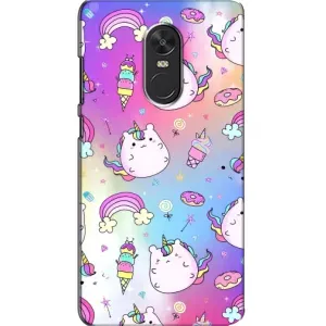 Чохол Unicorn на Xiaomi Redmi Note 4X (Веселка і Єдинорог)