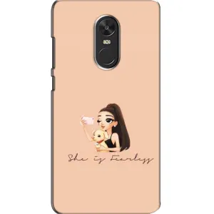 Силиконовый Чехол на Xiaomi Redmi Note 4X с картинкой Стильных Девушек (С собакой)