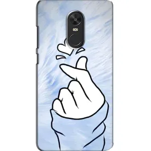 Чехлы (Знак сердечка) на Xiaomi Redmi Note 4X (Сердечка знак)