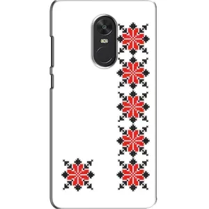 Силиконовый Чехол на Xiaomi Redmi Note 4X с картинкой Вышиванки (Силуэт вышиванки)