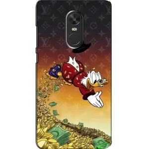 Силиконовый чехол для Xiaomi Redmi Note 4X (Скрудж Луи Виттон)