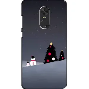 Чехлы на Новый Год Xiaomi Redmi Note 4X (Снеговички)