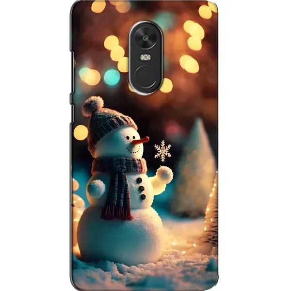 Чехол с рисунком «Снеговик праздничный» для Xiaomi Redmi Note 4X