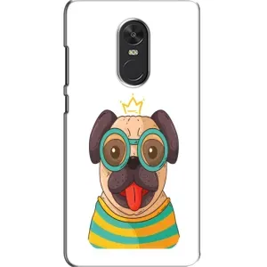 Бампер для Xiaomi Redmi Note 4X с картинкой "Песики" (Собака Король)