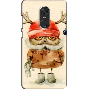 Чехлы с принтом СОВЫ для Xiaomi Redmi Note 4X (Сова в шапке)