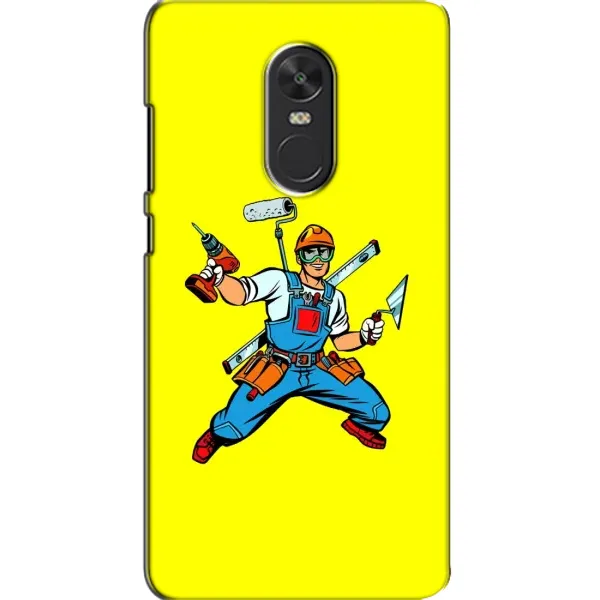 Чехол с рисунком «Строитель» для Xiaomi Redmi Note 4X